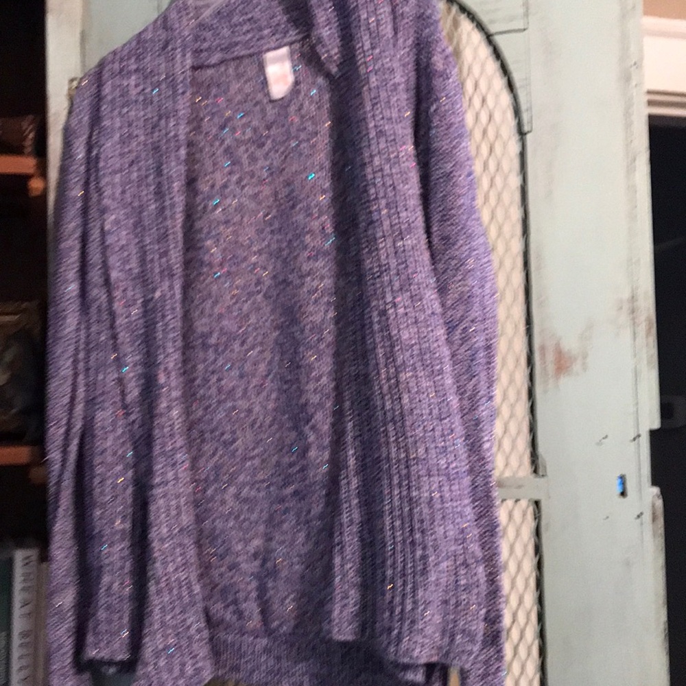 Girls purple sweater